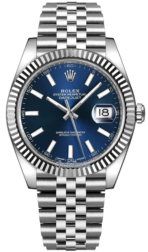 aufgesteckten indizes uhren rolex|Rolex Datejust II 126334 Stanless Steel Diamonds Index Blue.